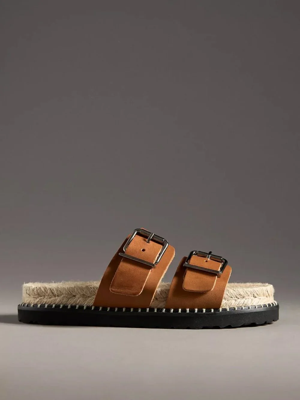 Castaner Ter Brown Leather Platform Slide Sandal Size 38, NIB